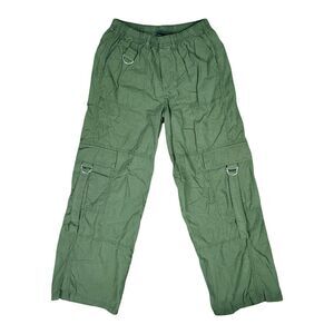 Wild Fable Mid-Rise Barrel Cargo Pants - Olive Green - Size XS